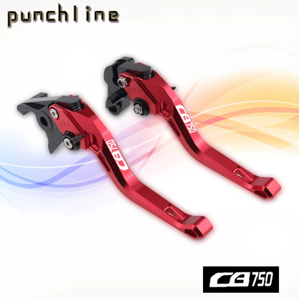 

LOGO CB750 Fit For CB750 Nighthawk CB 750 Nighthawk 1991-2008 Short Brake Levers For CB750 CB 750 1991-2007( Clutch Levers
