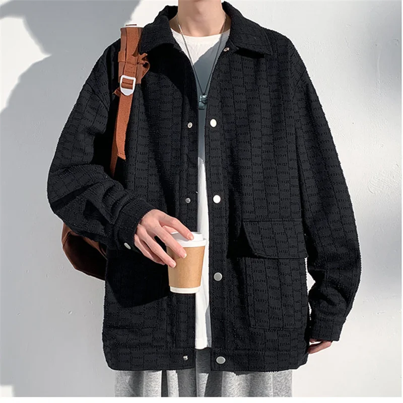 Новинка Осень 2023 молодежная американская мода трендовая однобортная куртка