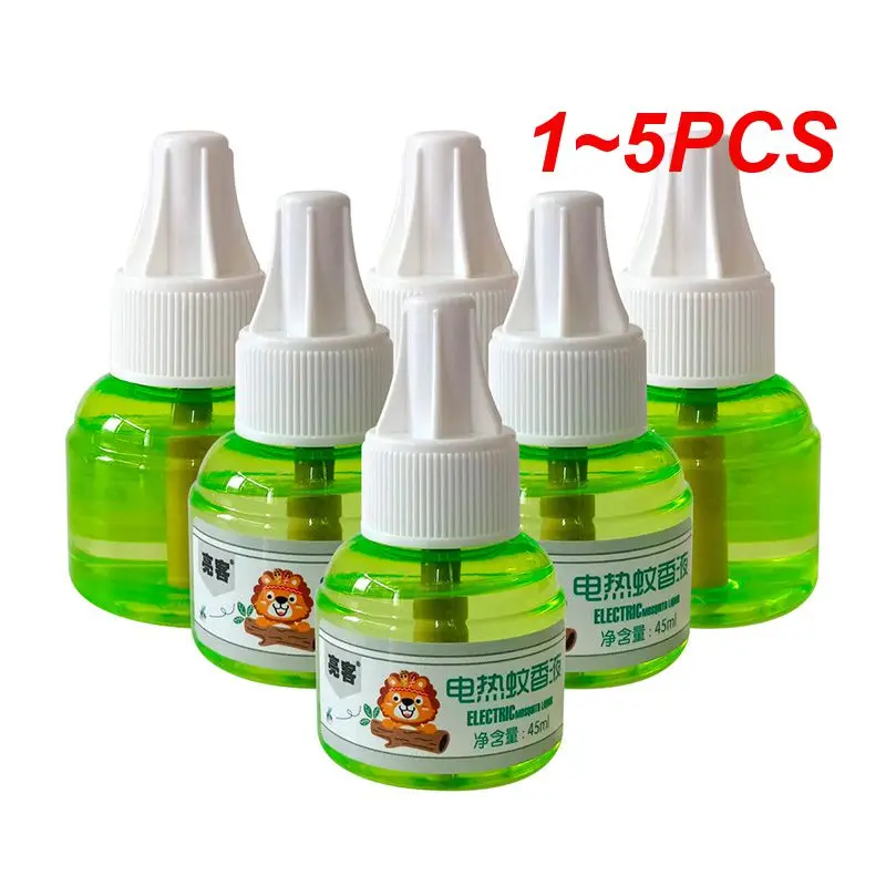 

1~5PCS Refillables 45ml Portable Electric Mosquito Coil Heater Repellent Anti Mosquito Killer Fly Insect Odorless Mosquito Coil