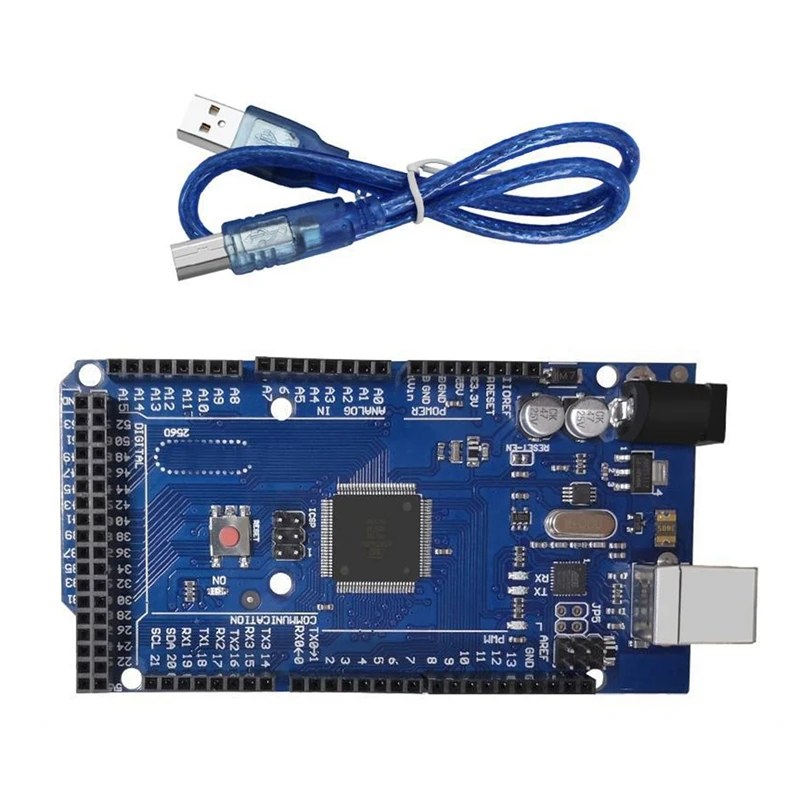 

Макетная плата MEGA2560 R3, 2560 проекционная плата с USB-кабелем для платы расширения Arduino