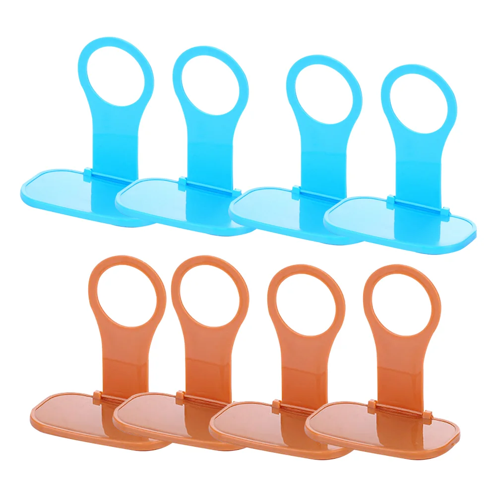 

8 Mobile Wall Hanger Portable Hanging Stand Hook Support Shelf for Office School Home