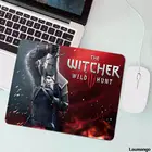 Коврик для мышки The Witchers с аниме Kawaii, игровые аксессуары, маленький габинет, ПК, Игровая клавиатура, Настольный коврик, коврик для мыши Genshin Impact