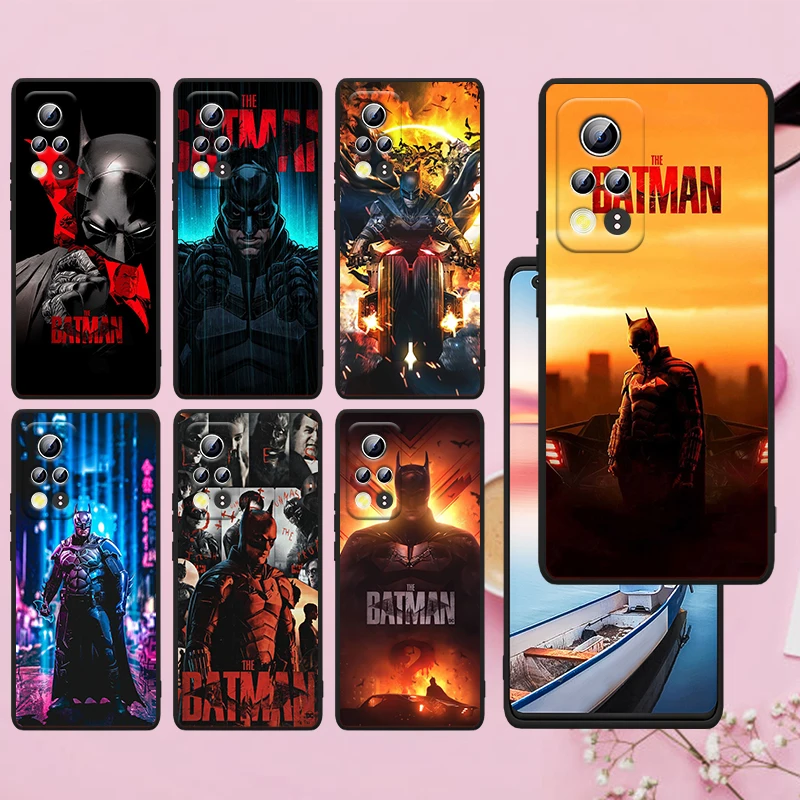 

Fashion Cool Batman Heroes Phone Case For Honor 70 60 SE 50 X8 X7 X30 X20 20 10 10X 10i 9C 9A 9X 8A 8X Pro Lite Black Funda