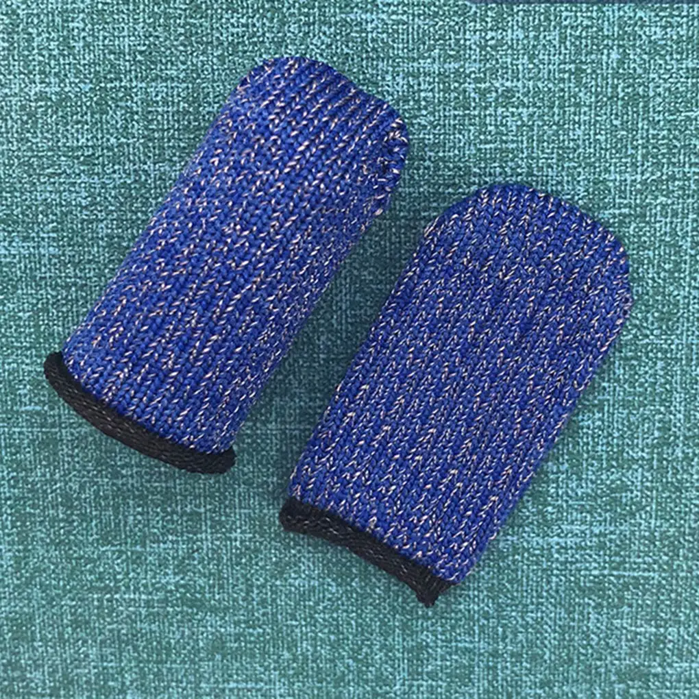 

10pcs Mobile Game Controller Fingertip Gloves Anti-slip Breathable Phone Game Fingertip Cover Touch Finger Gloves