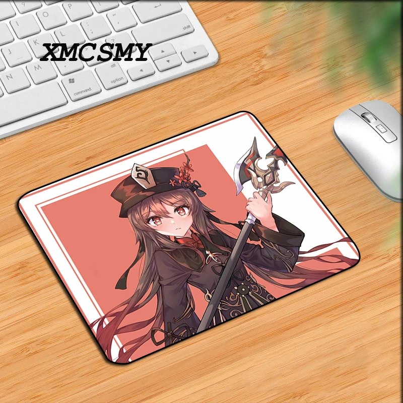 Genshin Impact Anime Sexy Mouse Pad Pc Gamer Desk Mat Kawaii Cute Mousepad Gaming Accessories Cartoon Keyboard Mouse Pads Mice