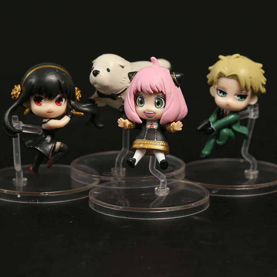 

Шпионская x семейная фигурка персонажа Аня Сумерки иокер Бриар Бонд модель куклы игрушки 4 шт./компл.