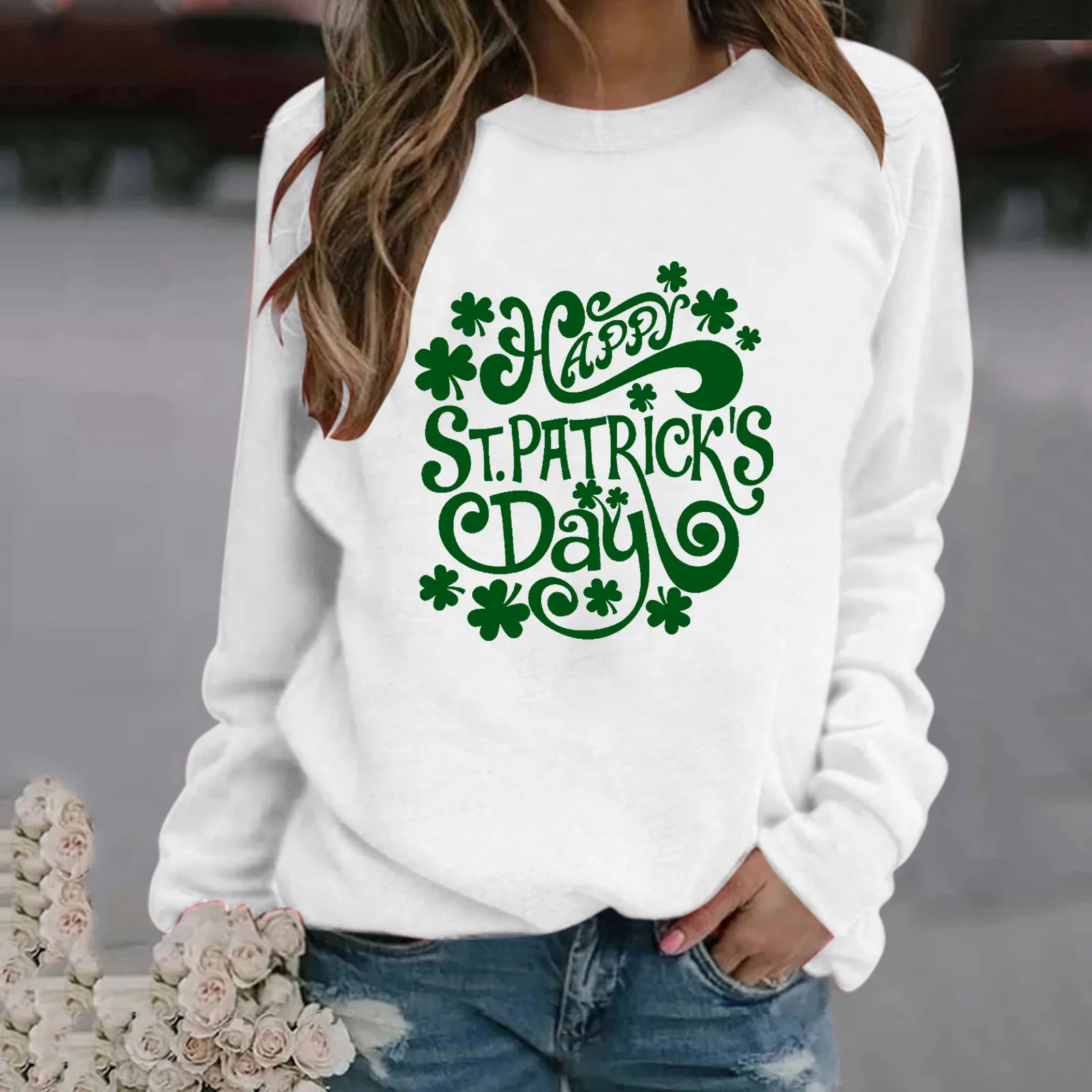 

Large Sweatshirt Loose Turtleneck Top Comfortable Cute T-shirt Round Top Neck Womens Tunic Hoodie Two Pieces Dresses Women