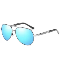 al mg alloy classic pilot oversized sun glasses polarized mirror sunglasses custom made myopia minus prescription lens 1to 6