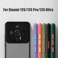 fundas for xiaomi 12s ultra skin feel matte phone case for mi 12x 12 12s pro coque hard pc protective cover for mi 12s ultra 5g
