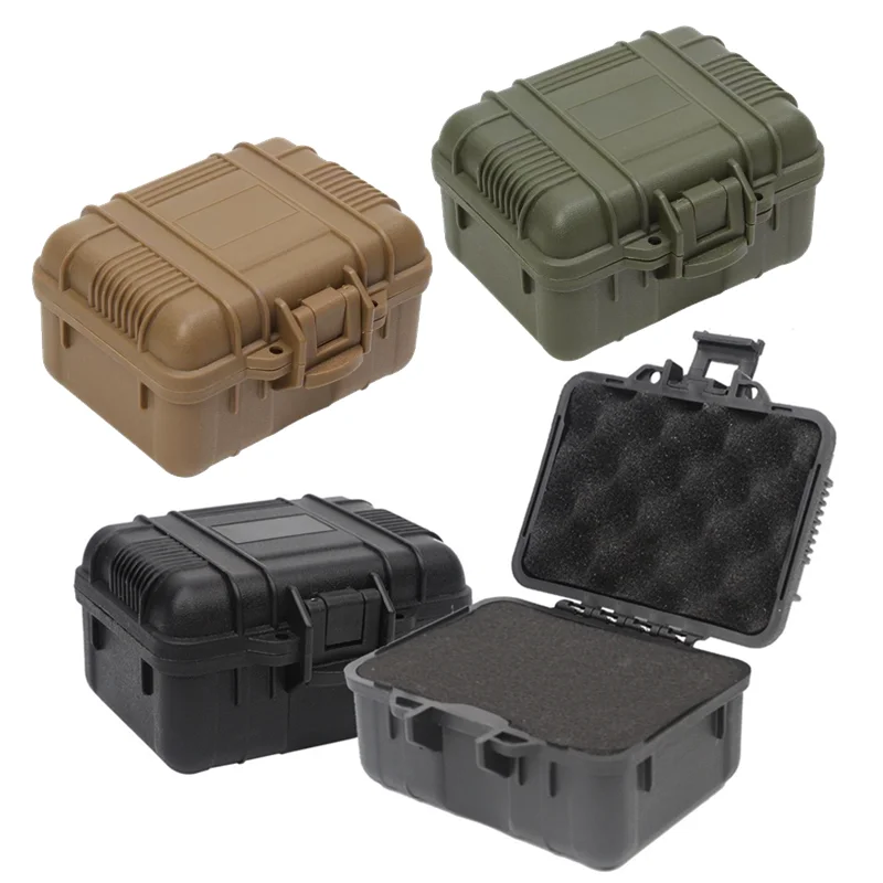 Plastic toolbox Sealed Waterproof Equipment Box Shock-proof Instrument Case Safety Protective Tool Case Outdoor Portable box
