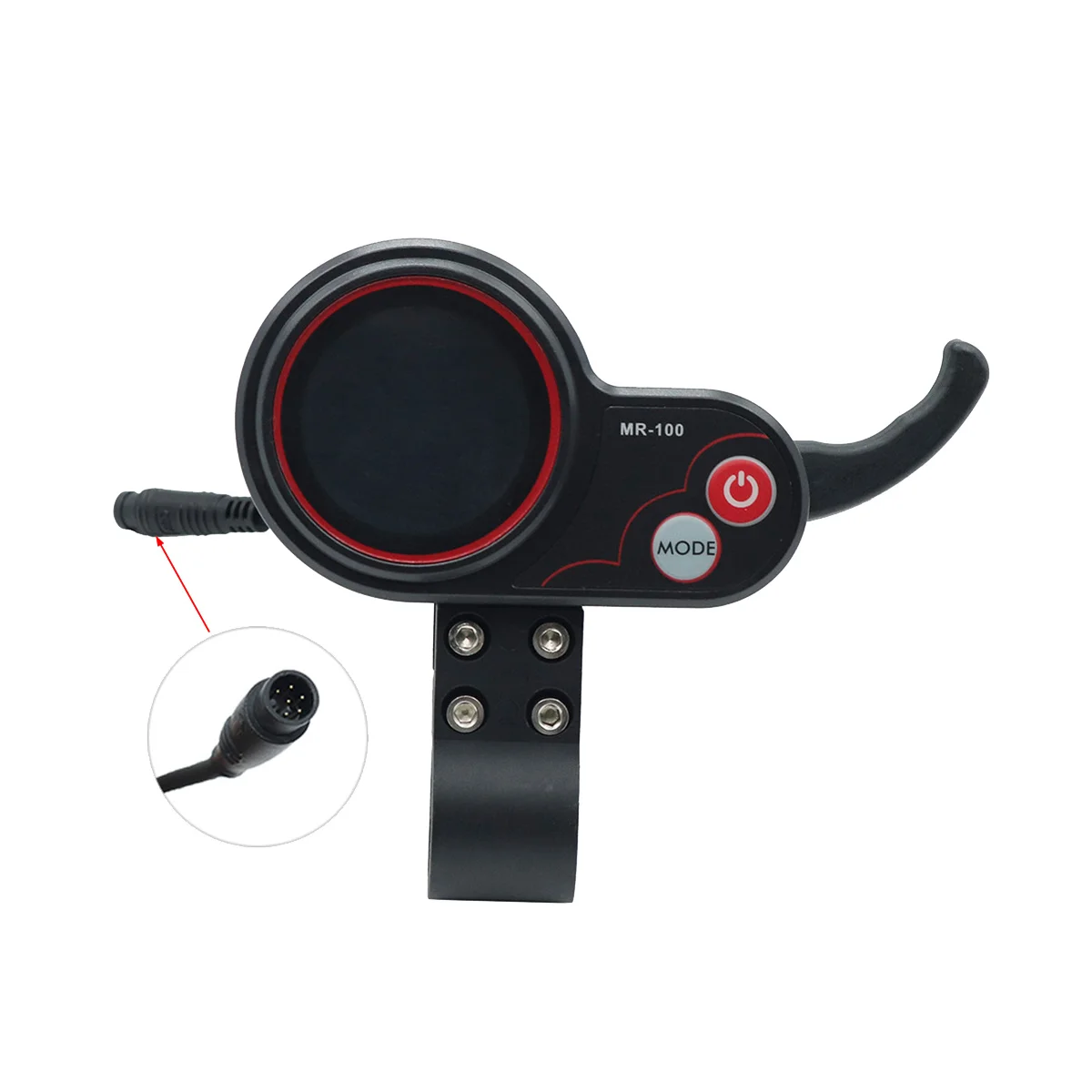 

MR-100 приборная панель с ЖК-дисплеем 6Pin для аксессуаров KUGOO M4