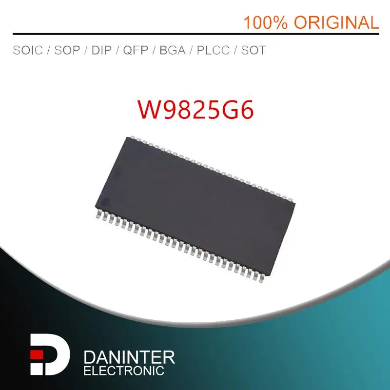 W9825G6 W9825G6JH W9825G6JH-6 TSOP54 5 шт./лот