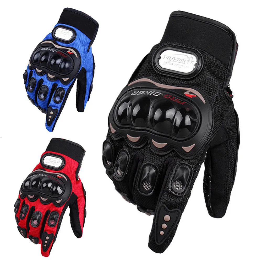 Motorcycle Gloves Breathable Touchscreen Full Finger Guantes Moto for Outdoor Riding Dirt Bike Glove Sports with Protection Geer