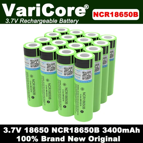 VariCore NCR18650B литиевая перезаряжаемая батарея