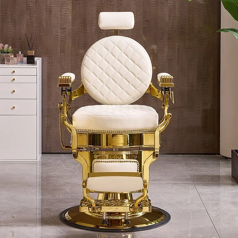 Hair Salon Furniture vintage barber chair hairdressing hydraulic recliner heavy duty Barber Chair