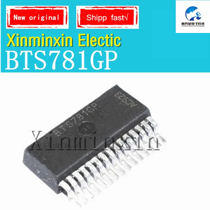 Интегральная микросхема BTS781GP, BTS781 TO-263-15 SMD, оригинал, 1 шт.