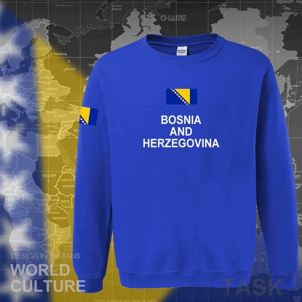 

Bosnia and Herzegovina hoodie men sweatshirt new sporting flag streetwear tracksuit nation footballer BIH Bosnian Herzegovinian