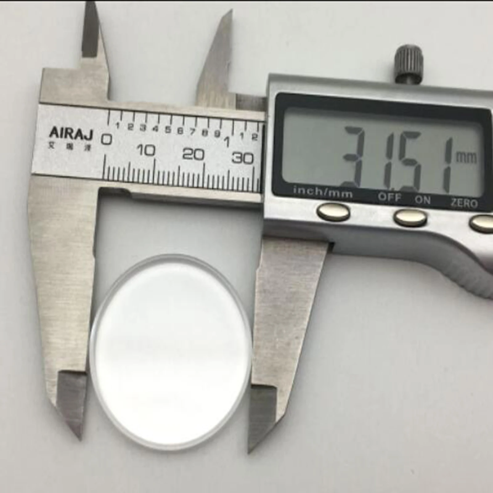 Beveled Ceramic Bezel Sapphire Lens Mask Glass Watch Accessories for SKX007 Replace 31.5x3.5mm High Quality Watch Lens