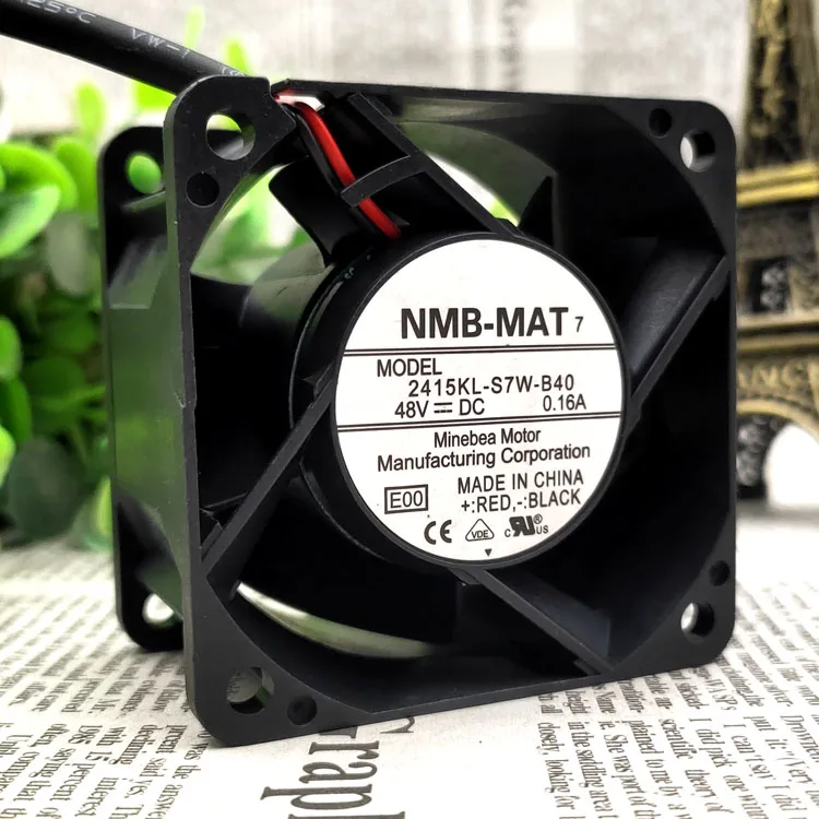 Фото НОВЫЙ ОРИГИНАЛЬНЫЙ 2415KL-S7W-B40 DC48V 0.16A 6038 60*60*38 мм ОХЛАЖДАЮЩИЙ ВЕНТИЛЯТОР №2