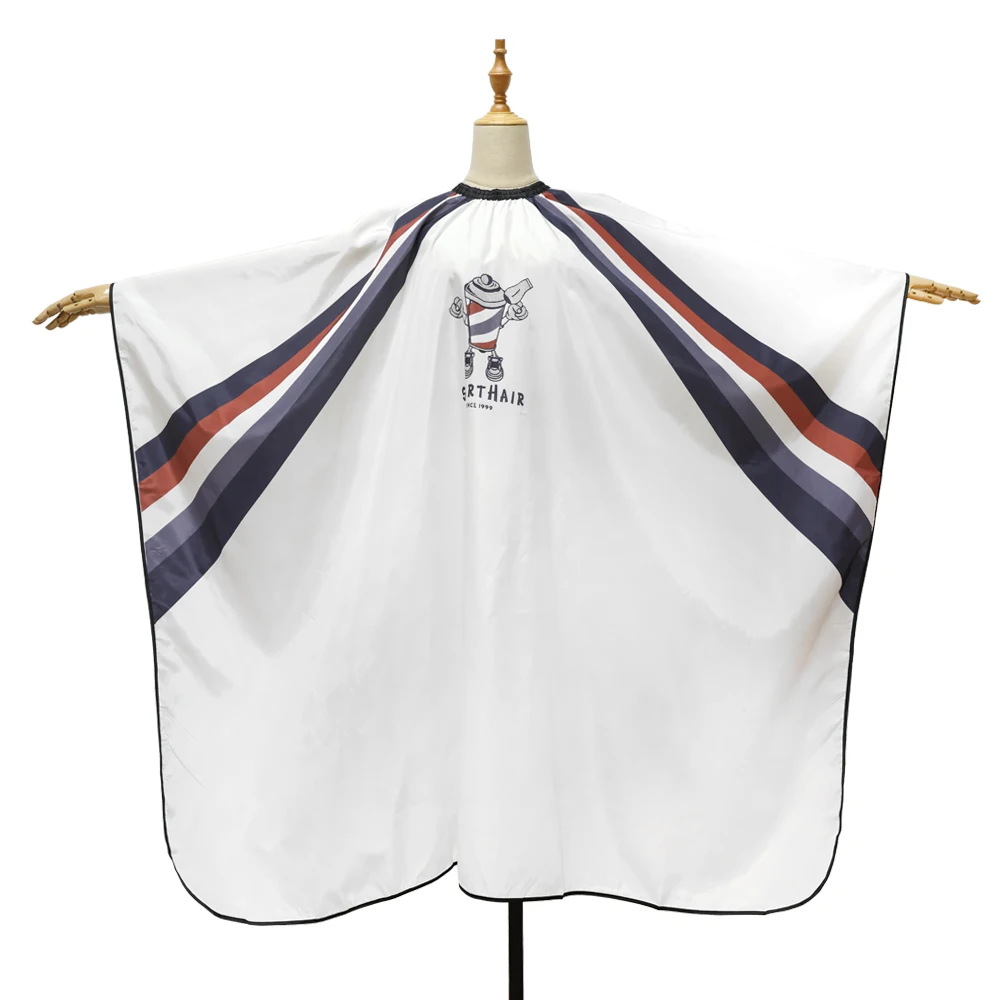 

NEW Waterproof Haircut Cloth Polyester Cape Antistatic Pattern Dye Hair Cloths Salon Hairdresser Apron Hairdressing Supplies