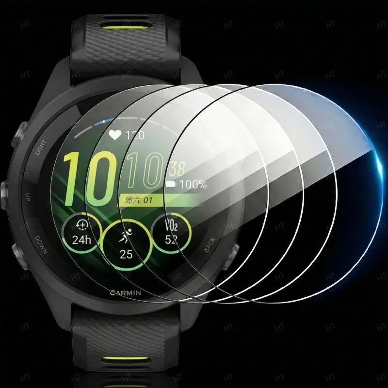 Фото Защитное стекло для Garmin Forerunner 165 255 955 55 45 245 945 935 745 Защитная пленка для экрана для Garmin Fenix 8 AMOLED Solar 7X 6X 7 6 7S 6S Pro 5 5S Защитное стекло №1