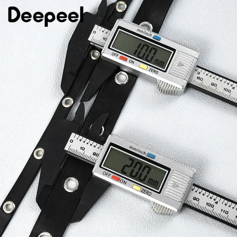 2/5/10 м 10-20 мм заклепки из искусственной кожи веревка люверсы в стиле панк шнур