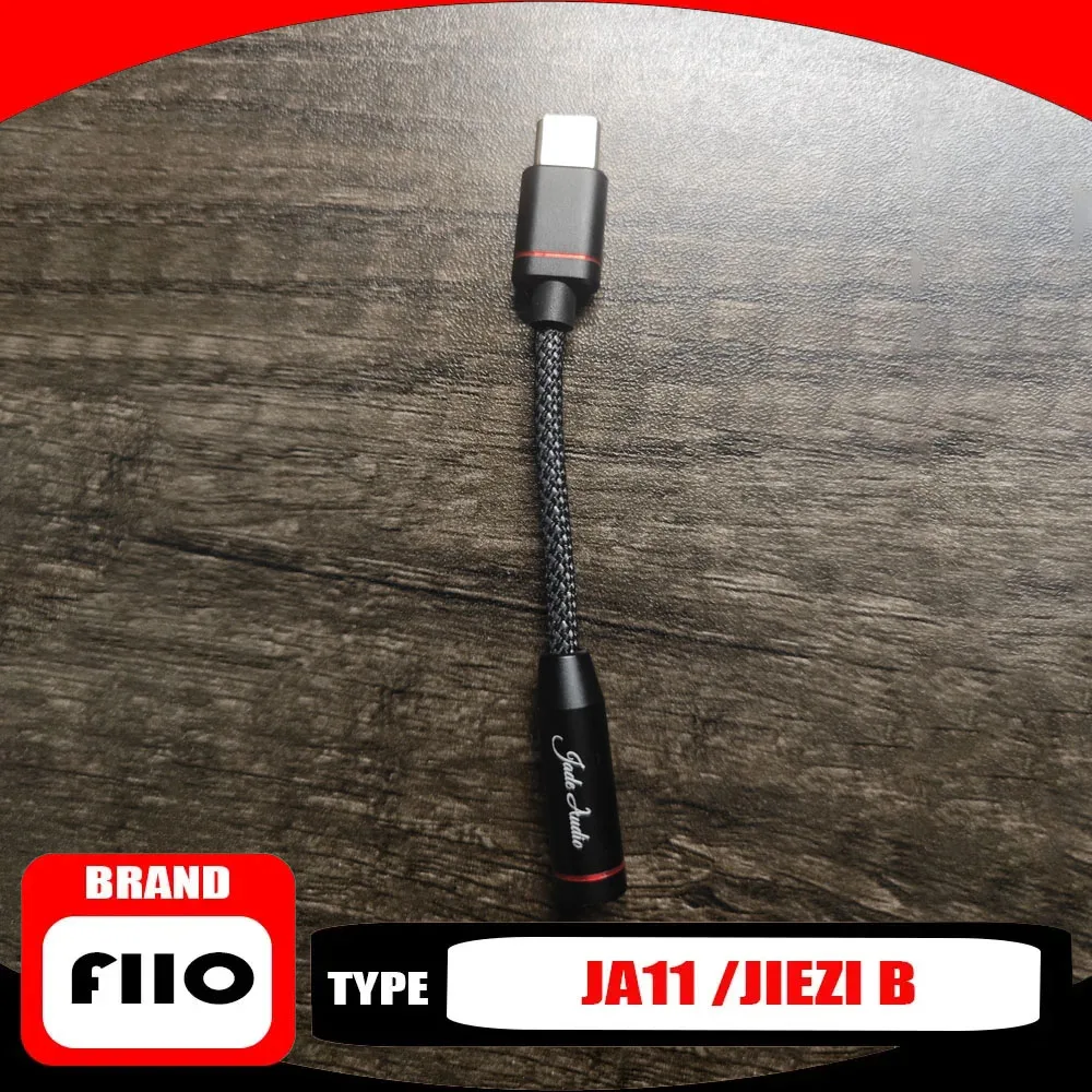 Фото Усилитель для наушников FiiO JA11/JIEZI B, декодирующий адаптер-конвертер HiFi, усилитель для наушников 3,5 мм с поддержкой управления микрофоном/линейным входом №1