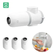 Original Xiaomi Mijia Faucet Water Purifier Bathroom Kitchen Tap High Efficiency Filtration Cleaner activated carbon Percolator