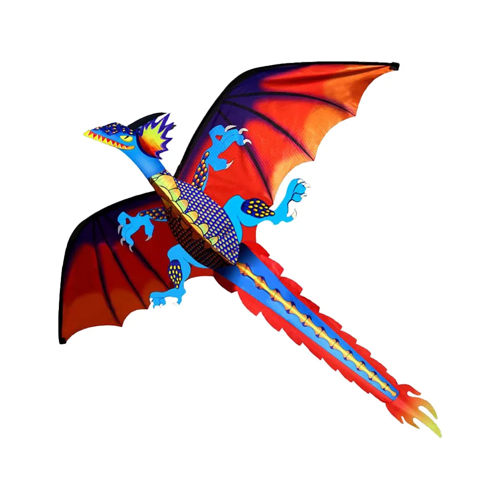 

Веселый красочный мультяшный воздушный змей, легко Летающий змей для взрослых, детей, для улицы, 1 комплект