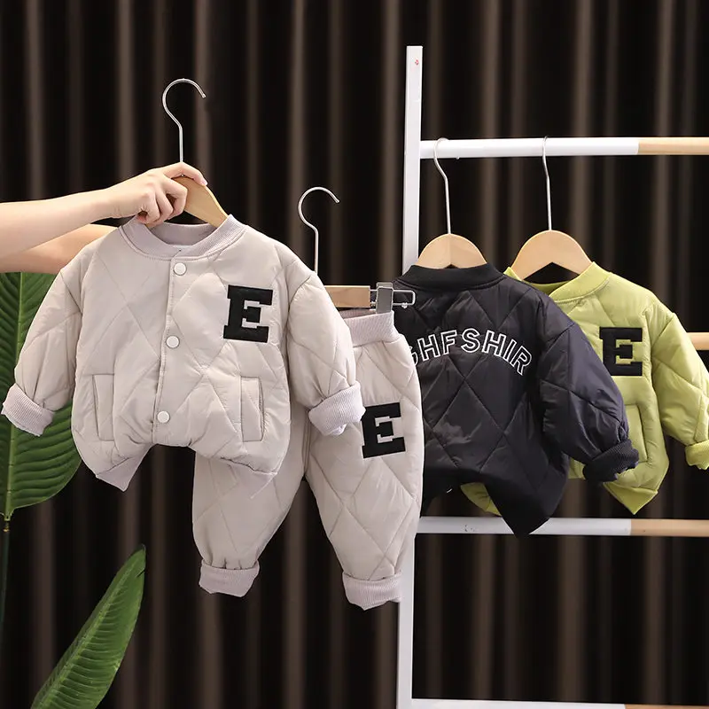 

2 шт./комплект, Детские хлопковые парки с длинным рукавом