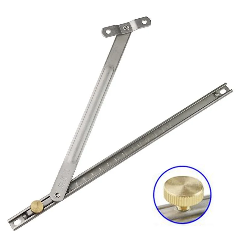 

Advanced Flat Window Wind Support Aluminum Alloy Window Sliding Pole Stainless Steel Brace Anti-Strong Wind Window Accessories