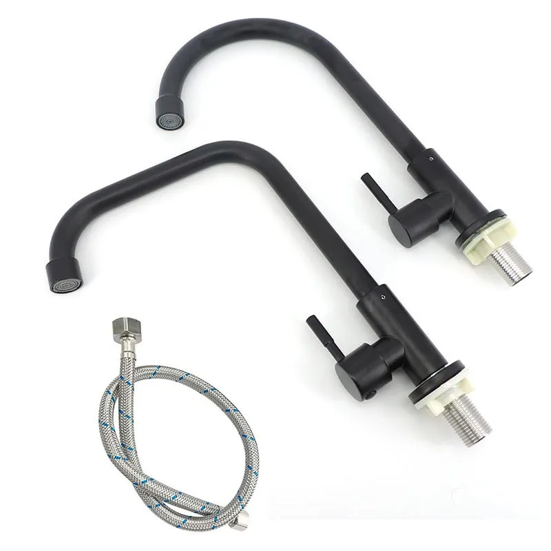 Кухонный смеситель из нержавеющей стали G1/2 9/16 шланг очиститель воды одиночные