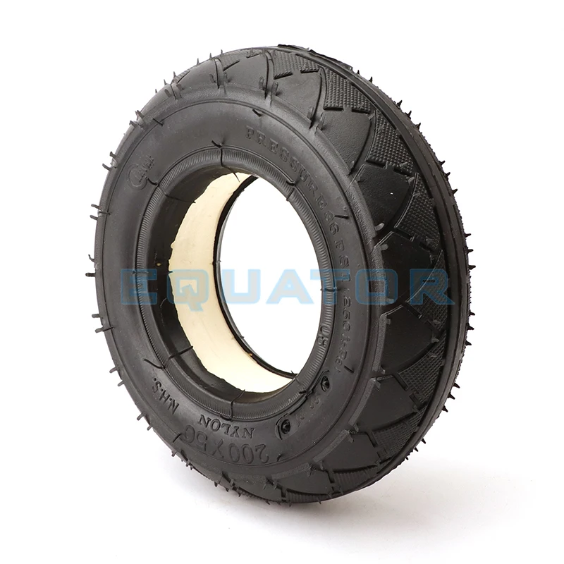 

Solid Tubeless Tire 200 x 50 (8x2) solid/foam filled tire 200x50 for Razor E100 E125 E200 Scooter