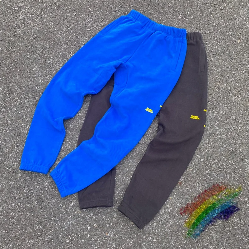 

Kanye Jesus is King LA Exclusive Sweat Pants Men Women 1:1 Best-Quality Pants Drawstring Cargo Overalls Sweatpants
