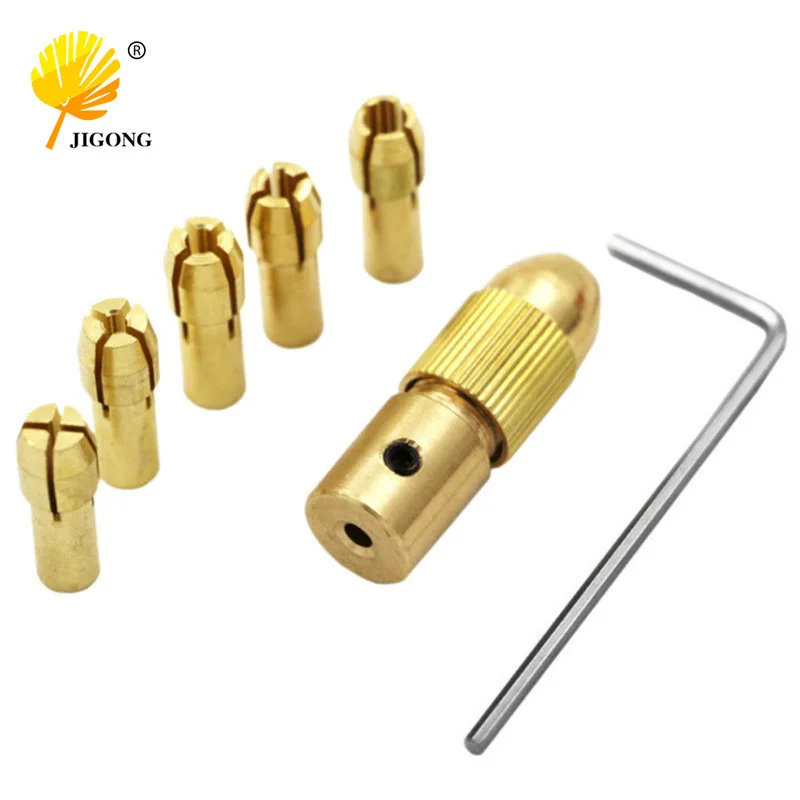 Маленькая электрическая дрель с зажимом микро самозажимная ручная маленькая