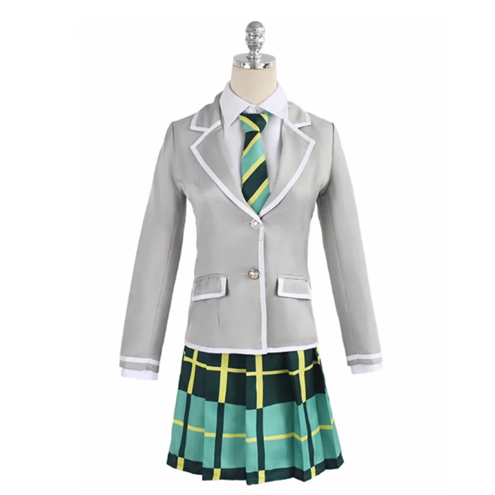 Унисекс аниме Cos Takamatsu Tomori Anon Chihaya косплей костюм униформа индивидуальный размер