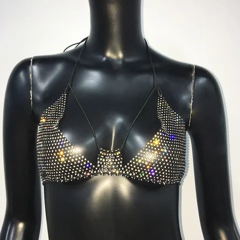 Женский бикини АKYZO летний с блестками