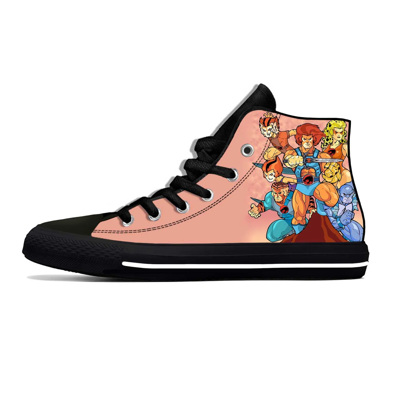 

ThunderCat Anime Cartoon Manga Comic Fashion Cool Casual Cloth Shoes High Top Lightweight Breathable 3D Print Men Women Sneakers