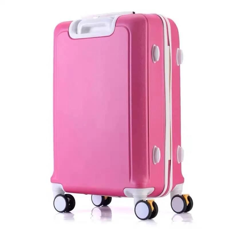 ABS+PC luggage set travel suitcase on wheels Trolley luggage carry on cabin suitcase Women bag Rolling luggage spinner wheel images - 6