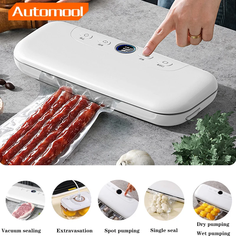 

Пищевой вакуумный упаковочный нагреватель, виниловый термальный упаковщик, устройство для оповещения, мини-упаковочная машина для запечатывания пакетов, рулон пакетов, горячая пластиковая упаковка