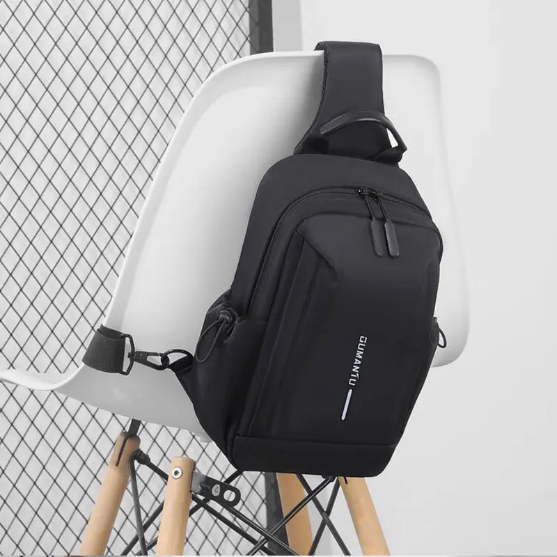 Waterproof Chest Man Bag Gift Bag Sports Shoulder Sling Cross Body Bags Travel Backpack Men Outdoor Commuter Casual Chest Bag