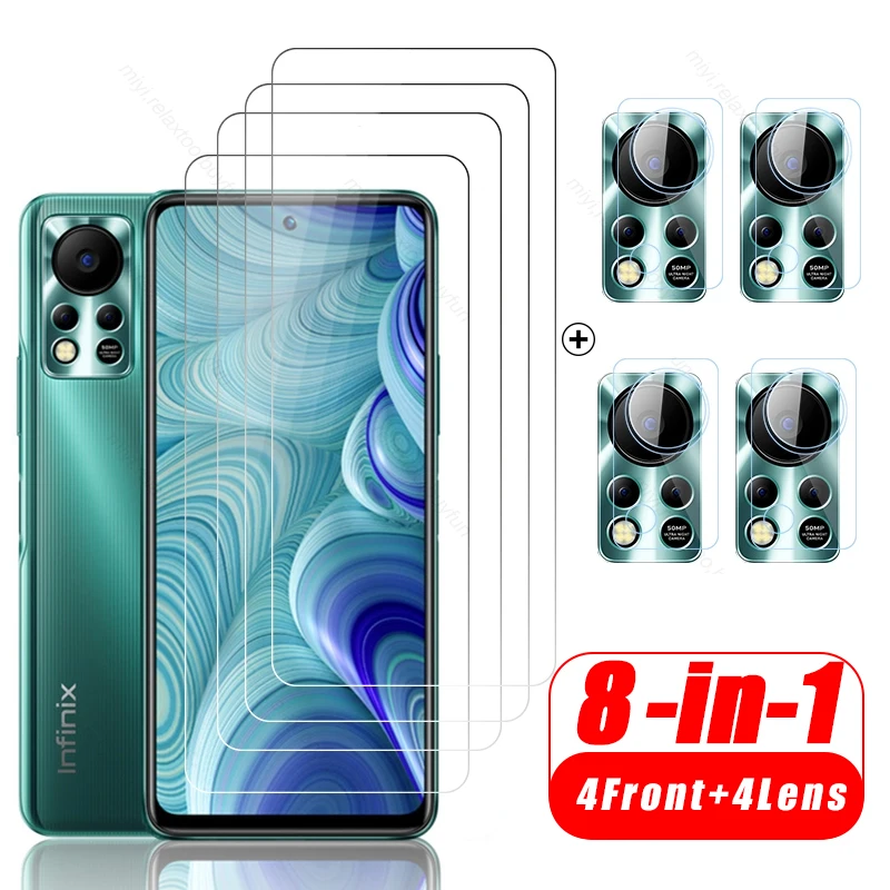 

Защитное стекло 8 в 1 для камеры Infinix Hot 11 s NFC стекло на Infinix Hot11 Play Hot 11 S 11 S NFS бронированное Закаленное стекло пленка