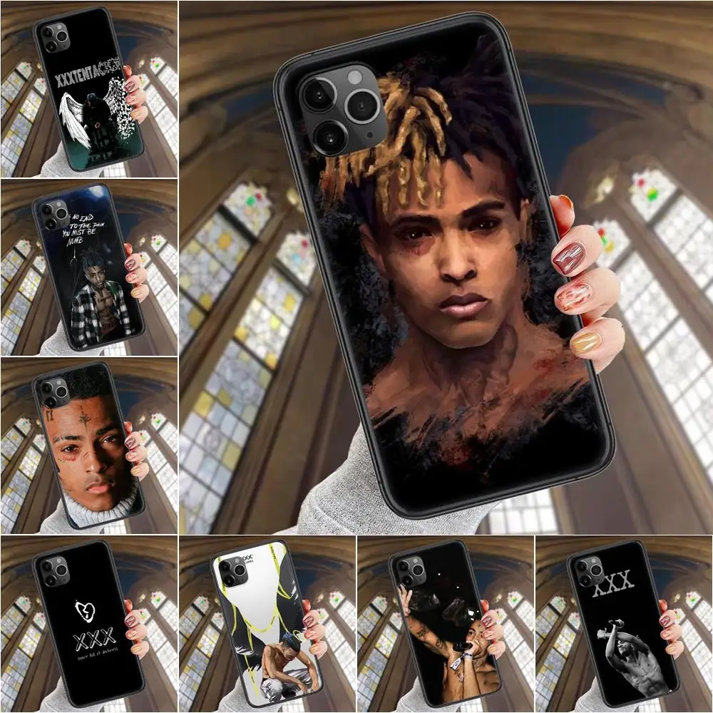 Rap Singer Xxxtentacion для Galaxy A12 A13 A20 A20E A20S A21S A22 A3 A30S A31 A32 A40 A40S A41 A42 Core 5G Shop Black