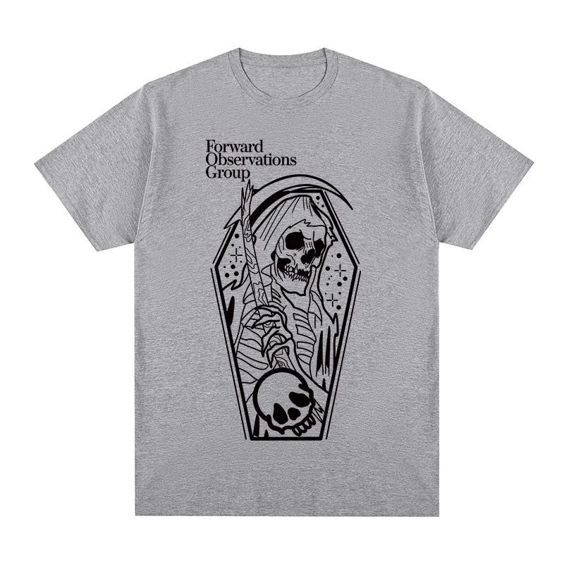 

Forward Observations Group Skeleton Gbrs T-shirt Novelty Death Satan Vintage Cotton Men New TEE TSHIRT Womens Tops