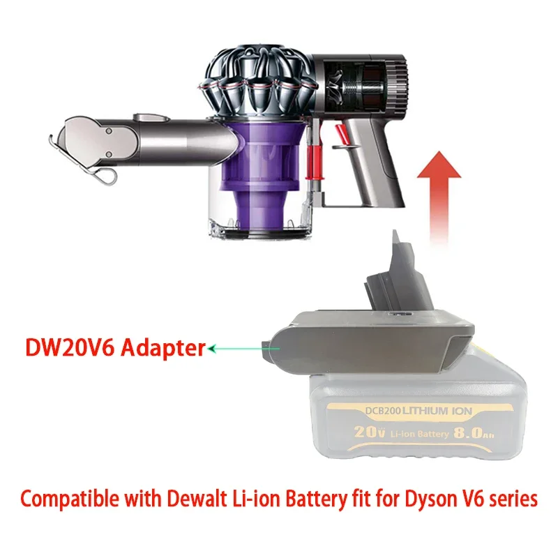 Адаптер литий-ионной батареи BPS18V6 MT18V6 MIL18V6 DW20V6 BOS18V6 для Makita Milwaukee Dewalt Bosch