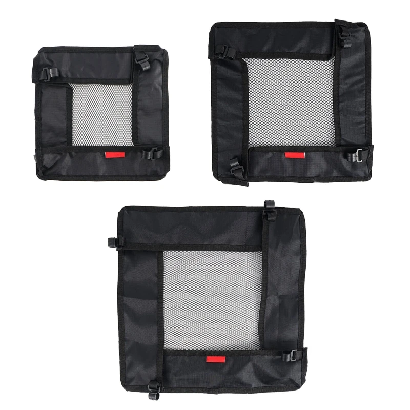 

2022 New Hanging Mesh Pouch Camping Equipment Organizer Outdoor Folding Table Storage Pouch Bag Picnic Portable Storage Basket