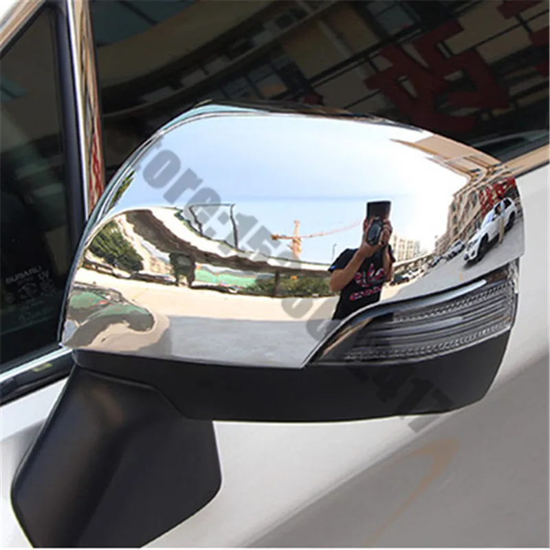 

for Subaru Forester 2019-2021 car accessories ABS Chrome Rearview mirror Decoration Rearview mirror cover Trim Car styling