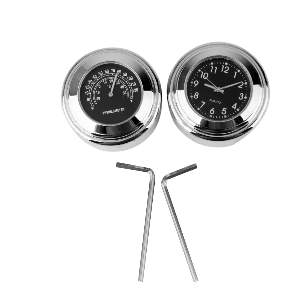 

7/8"-1" Handlebar Handlrail Watch Clock Temp for A1