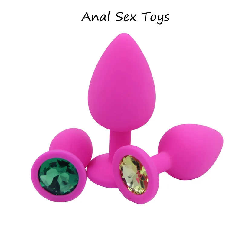 Силиконовая Анальная пробка для взрослых ювелирные изделия фаллоимитатор