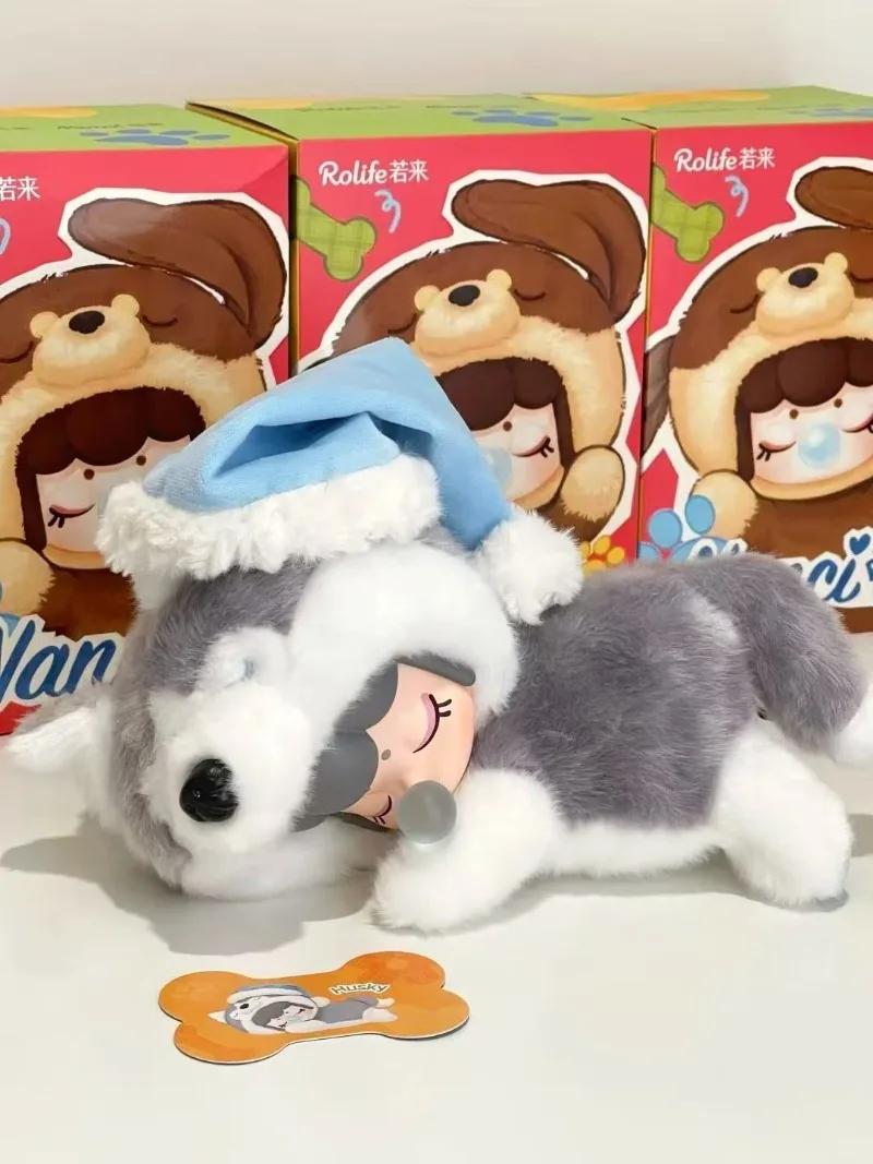 Фото В наличии: Оригинальная коллекционная серия Blind Box Rolife Nanci Dog Club – Аниме-фигурки, декоративные игрушки для праздников, подарки №4
